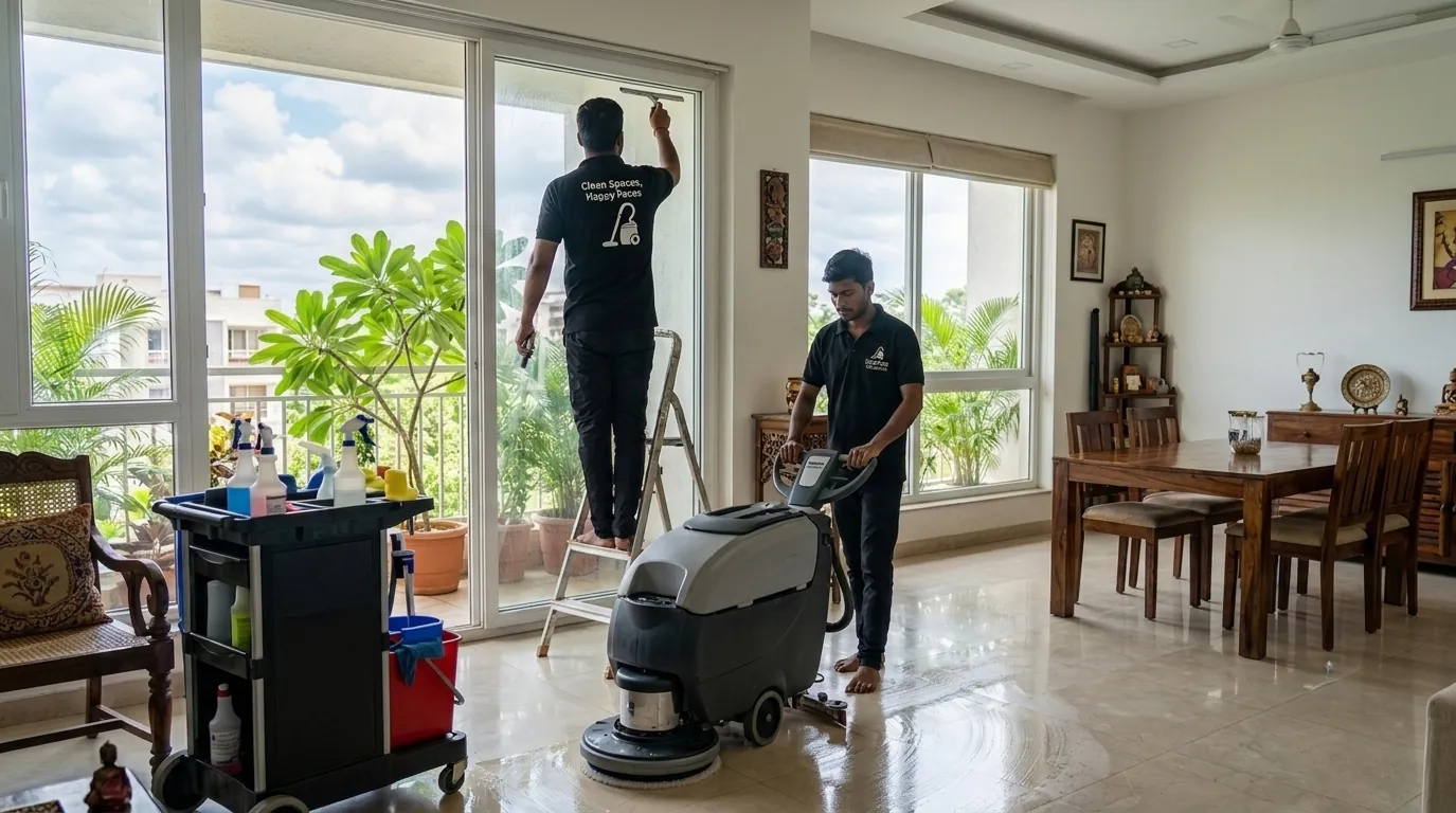 Professional pre-monsoon full home deep cleaning service in Hyderabad